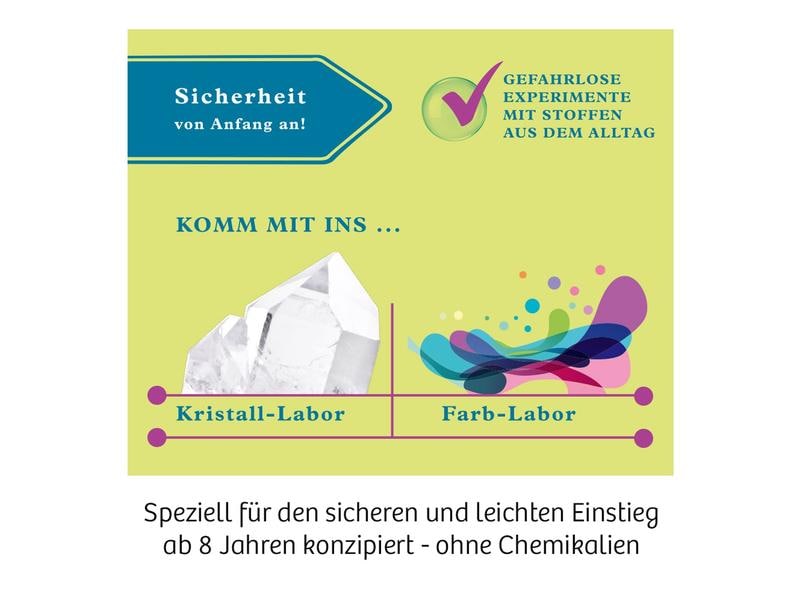 Kosmos Experimentierkasten Mein erstes Chemielabor Einfache und spannende Experimente aus dem Alltag
