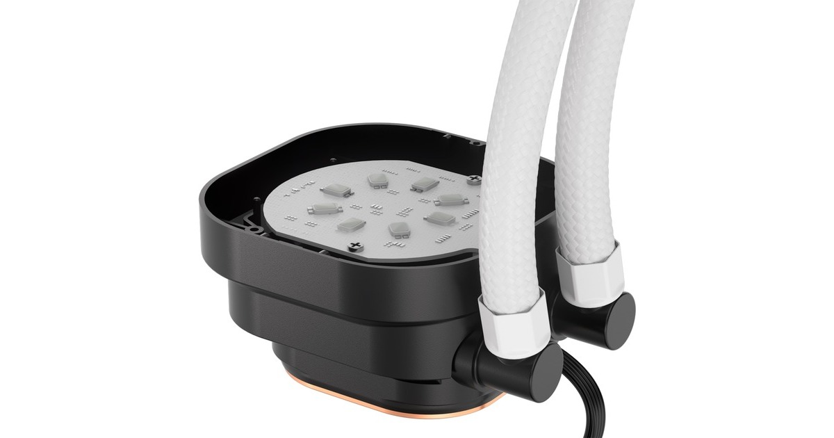 CorsairNAUTILUS 360 RS ARGB waterkoeling  (Wit, 4-pins PWM fan-connector)