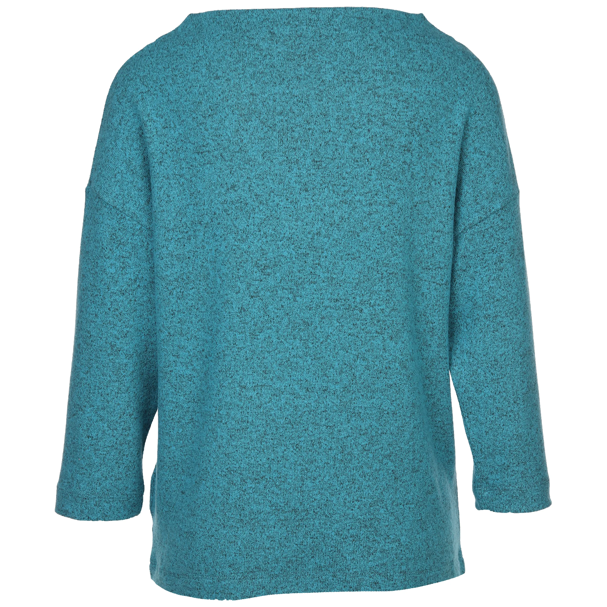 Damen Flauschshirt meliert