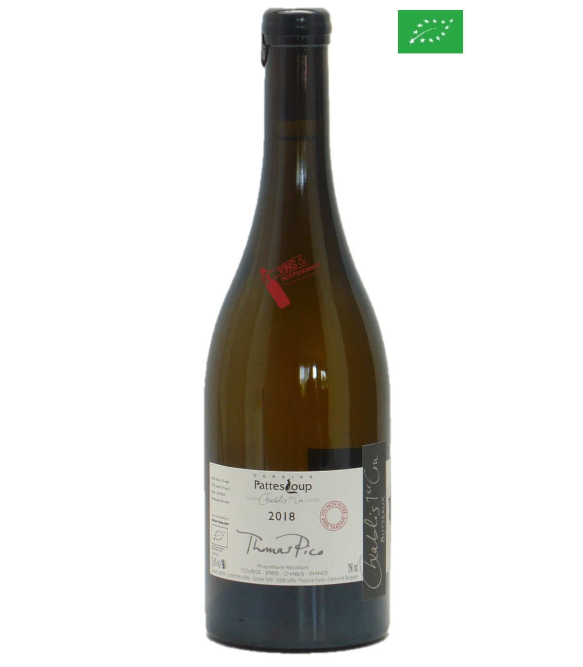 Domaine Pattes Loup (Thomas Pico) Chablis 1er cru