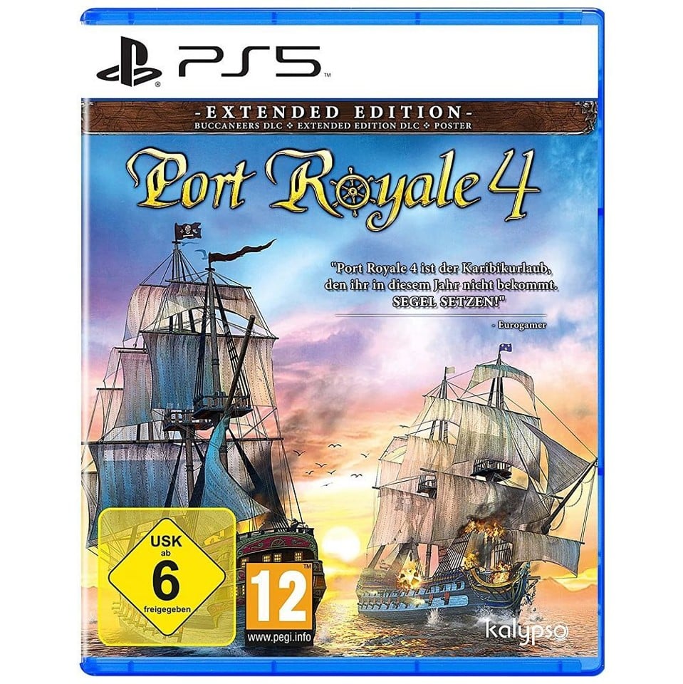 Port Royale 4 - Extended Edition (DE/Multi in Game)- PlayStation 5