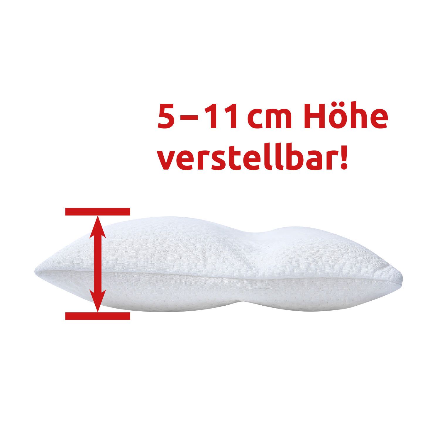 Nachtwaechter Nacken-Komfort-Kissen DAVID soft