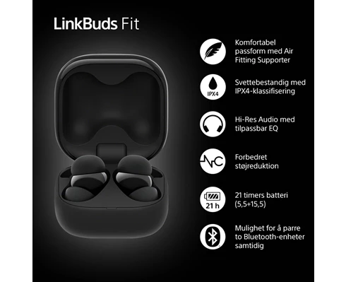 Sony Linkbuds Fit - Black