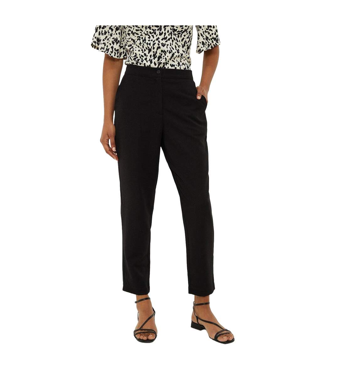 Dorothy Perkins - Pantalon 7/8 - Femme (Noir) - UTDP3683