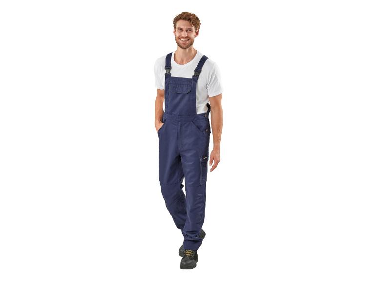 Heren werkbroek met bretels