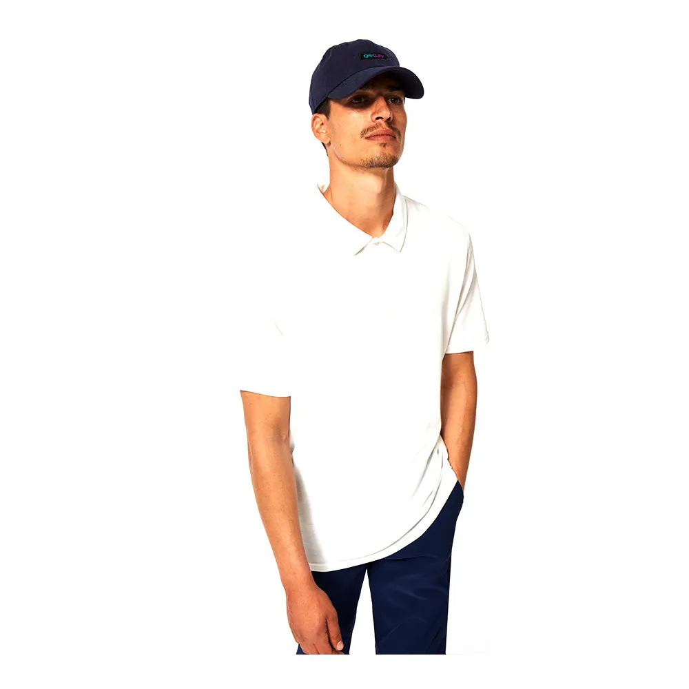 Oakley RELAX - Polo Homme off white