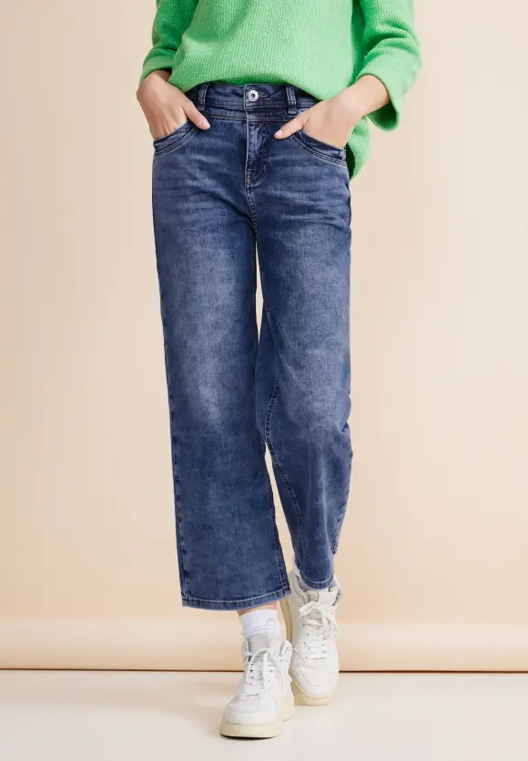 Casual Fit Jeans - brillant blue random wash