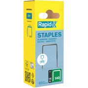 Rapid Agrafe fil plat no. 140, 10 mm, petit paquet