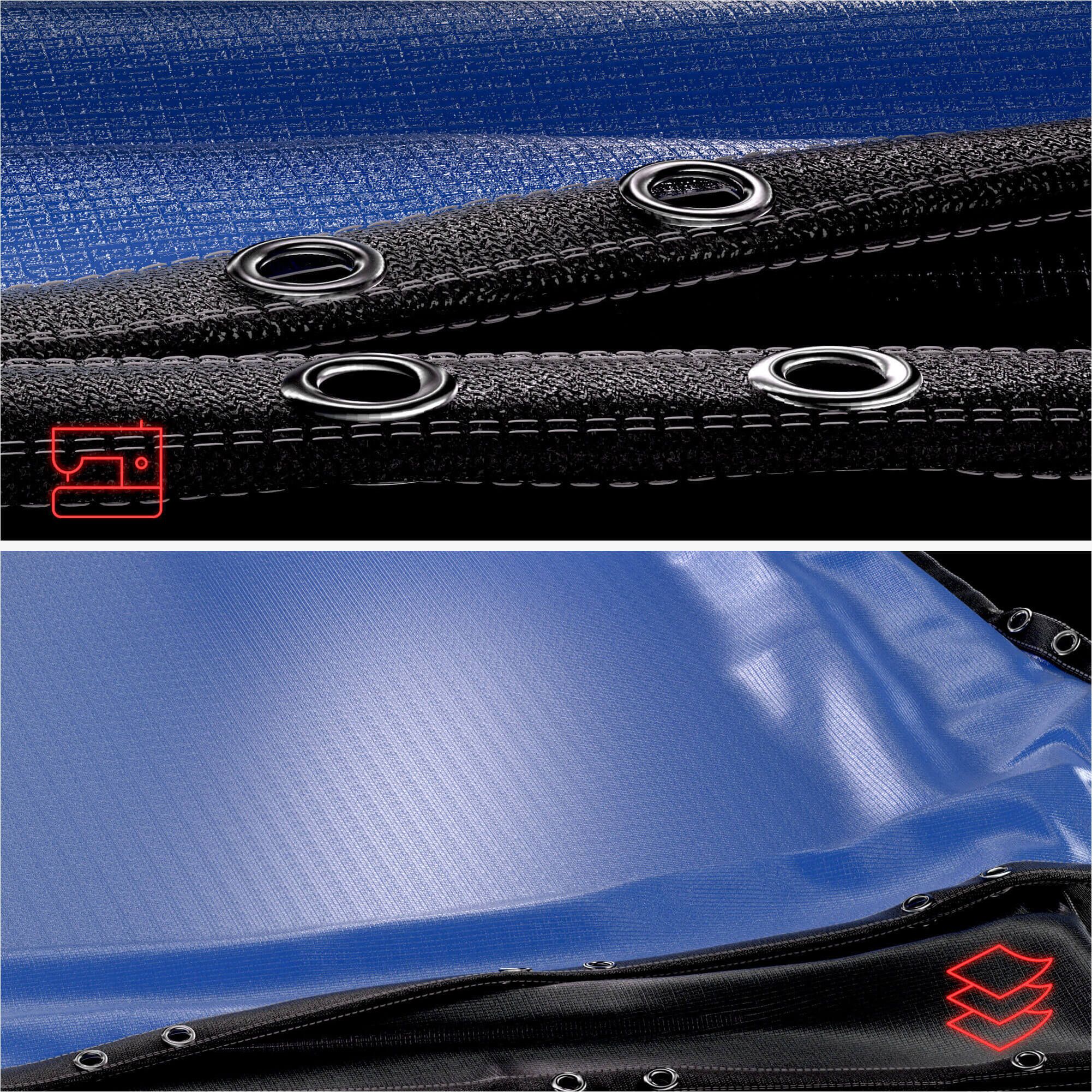 Poolabdeckung rund 420 cm (Für Ø 320-366cm Pools)