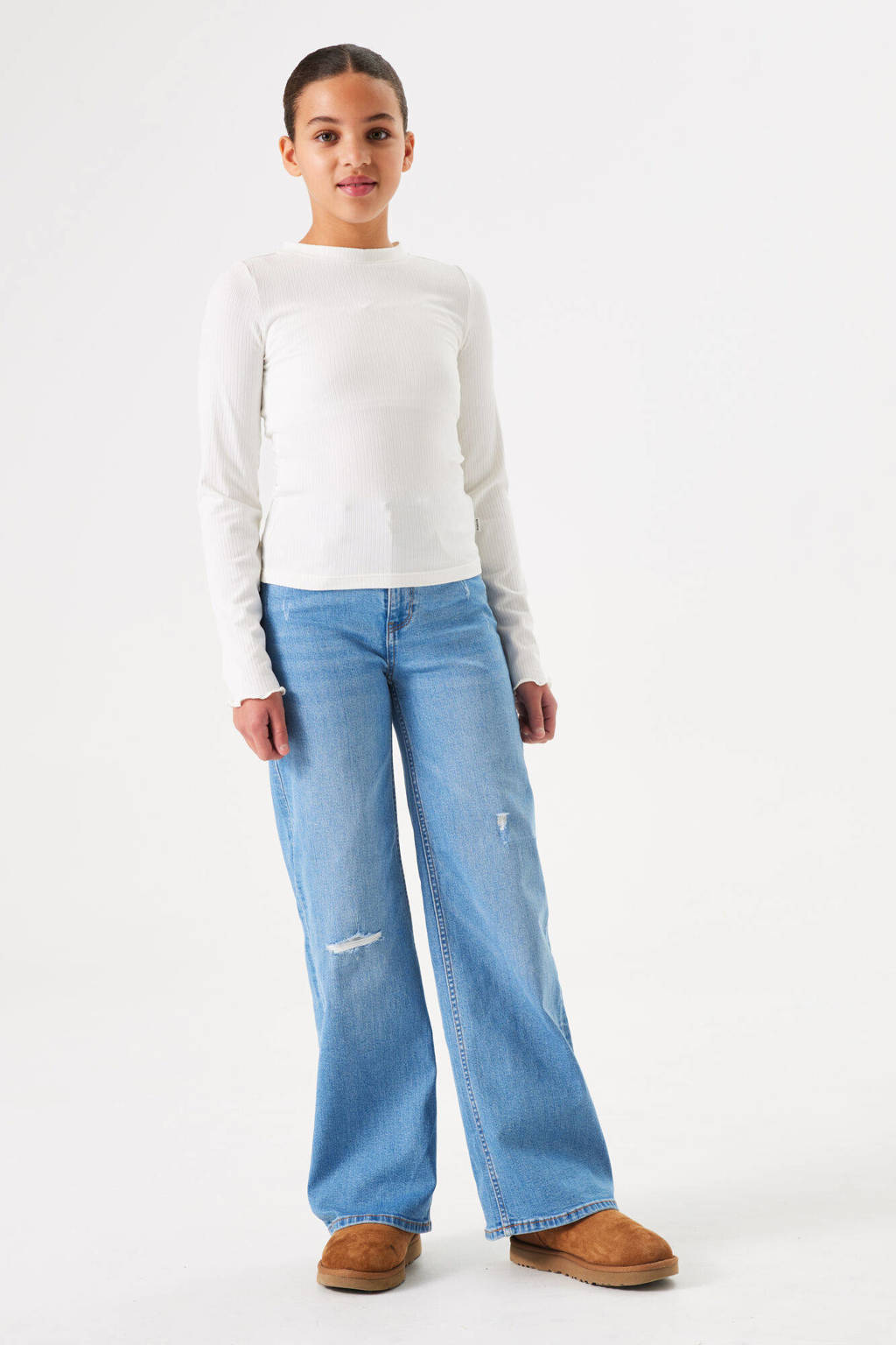 Garcia high waist wide leg jeans medium used