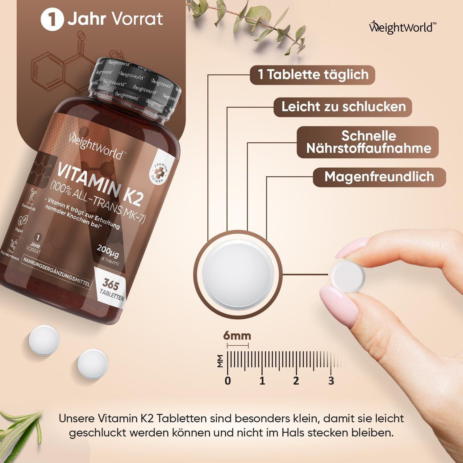 WeightWorld Vitamin K2 MK7
