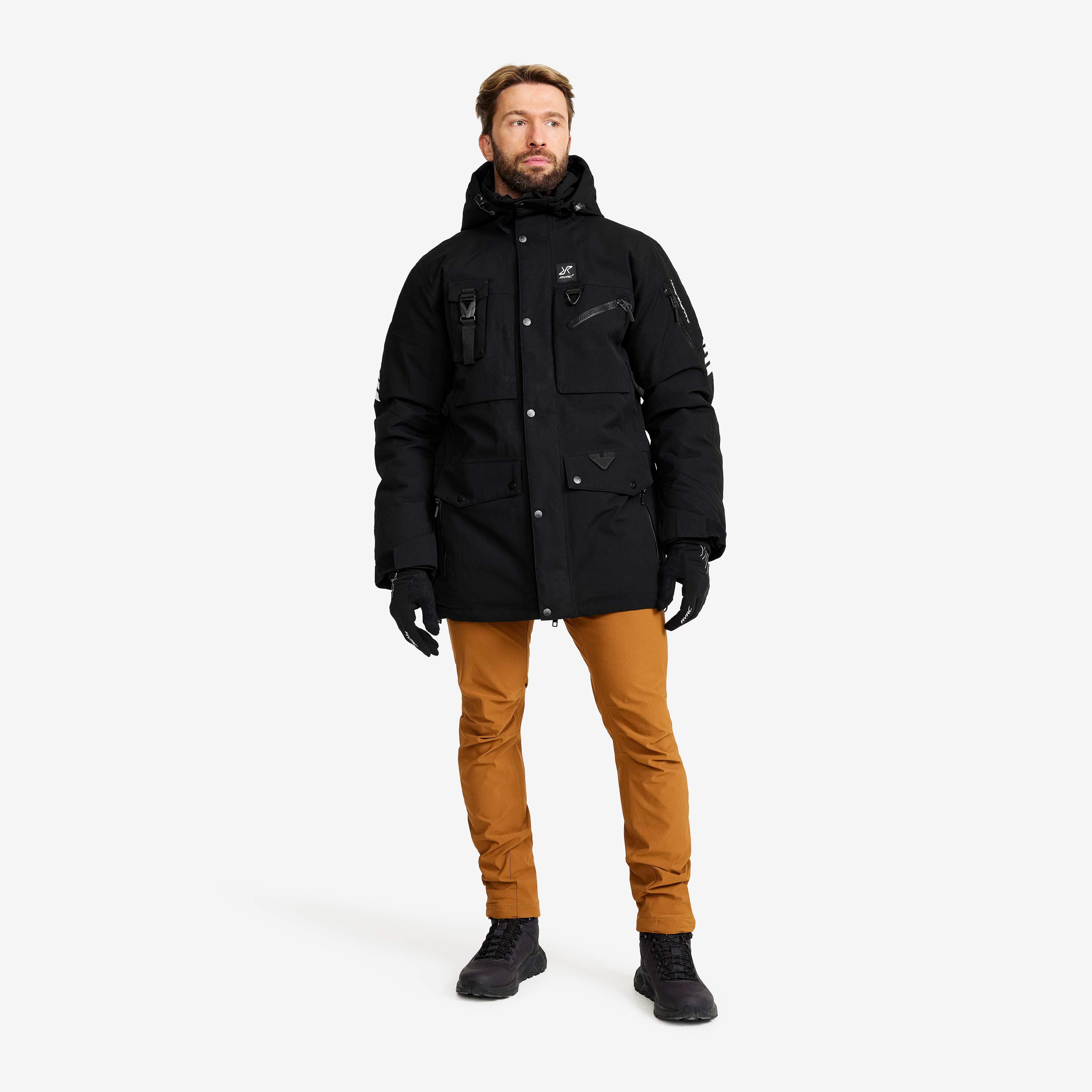 Saviour Tech 2L Insulated Parka Herre Black