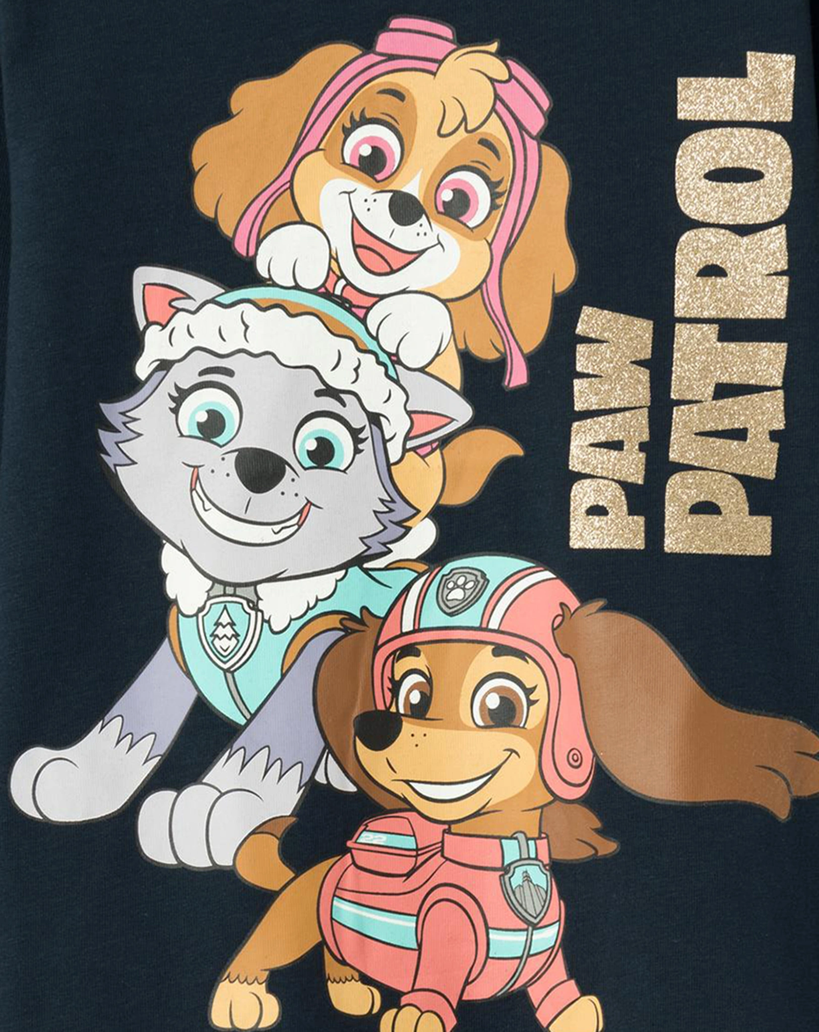 Langarmshirt NMFNUBINA PAW PATROL in dark sapphire