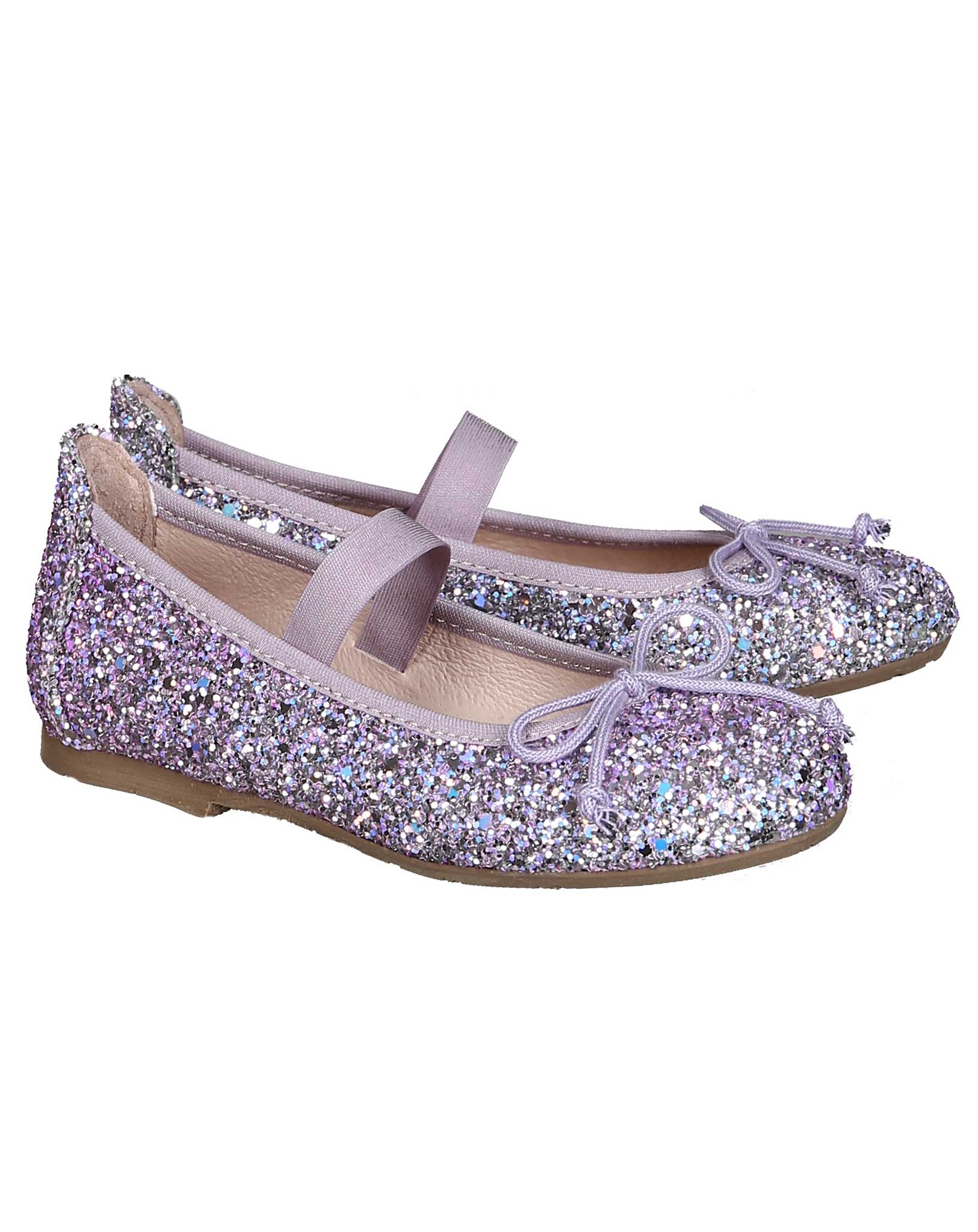 Ballerinas GLITTER in rosa