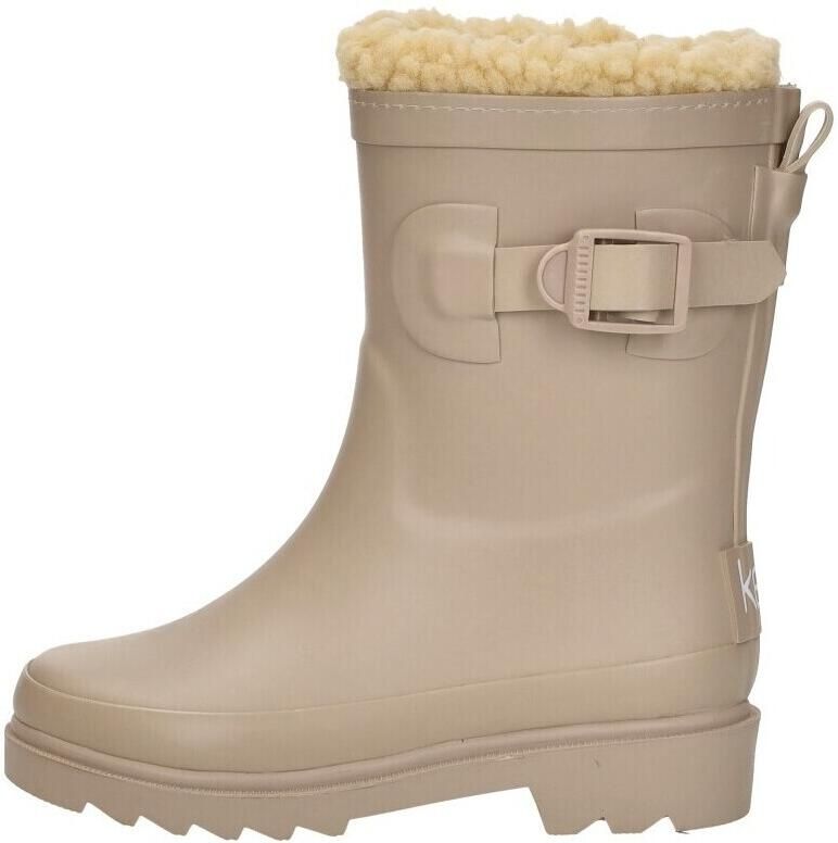 KEQ Rainboots Fur Kinderlaarzen Beige