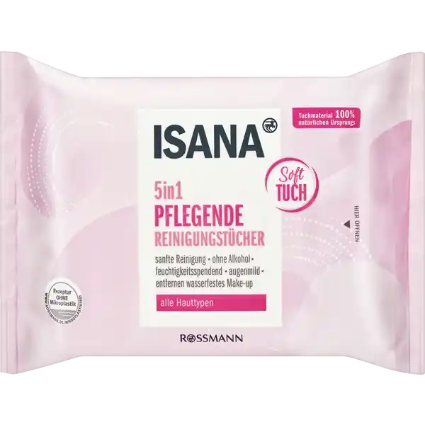 5in1 Pflegende Reinigungstücher