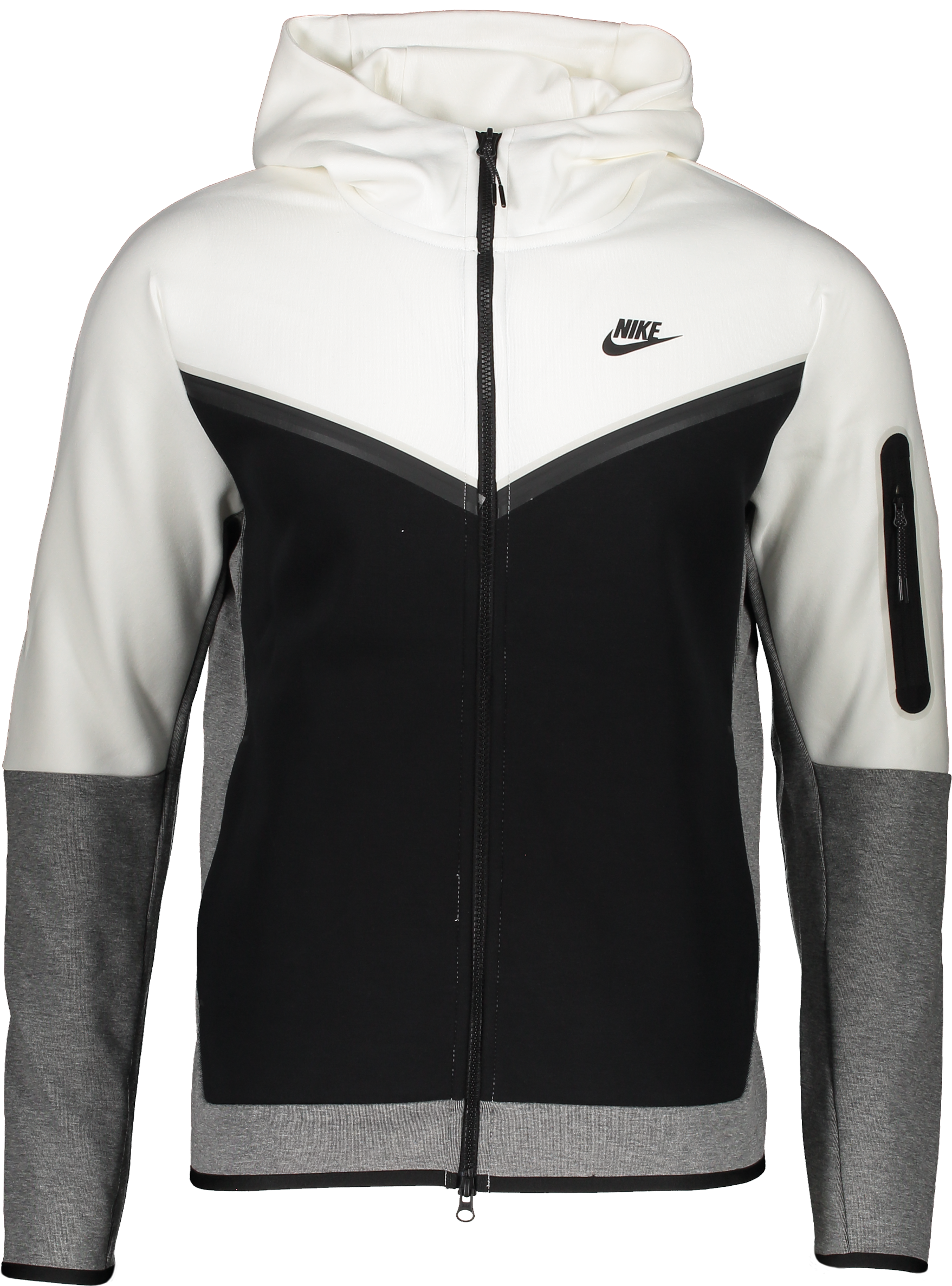 Nike Tech Fleece Windrunner Weiss Schwarz F101