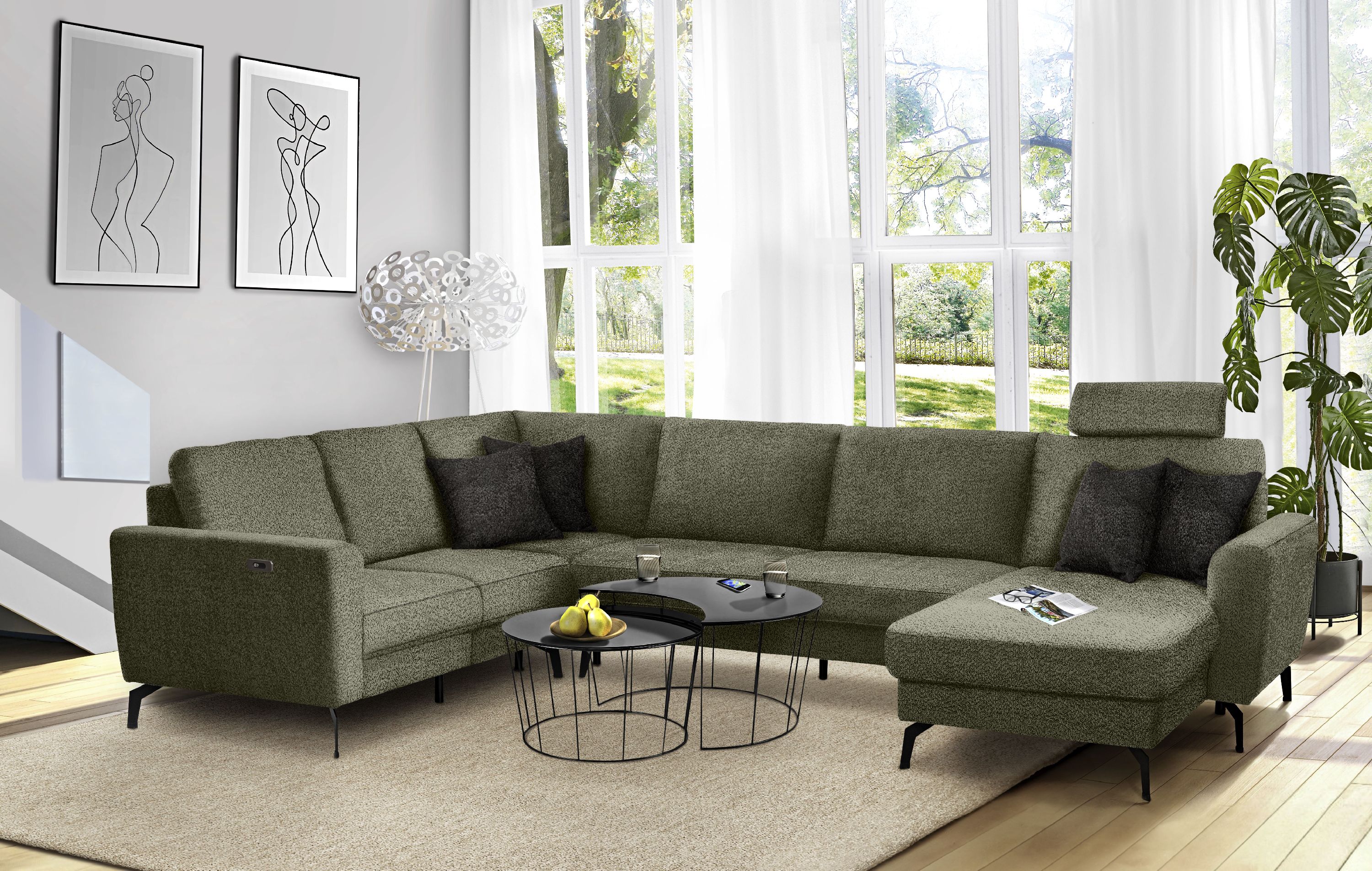 Polsterecke vito MAYLA 683 creme