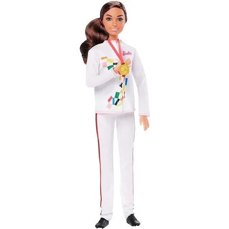 Barbie Olympic Games Tokyo 2020 Softball/Baseball-Puppe mit Outfit