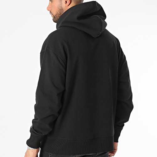 Sweat Capuche Relax Signature 7785 Noir
