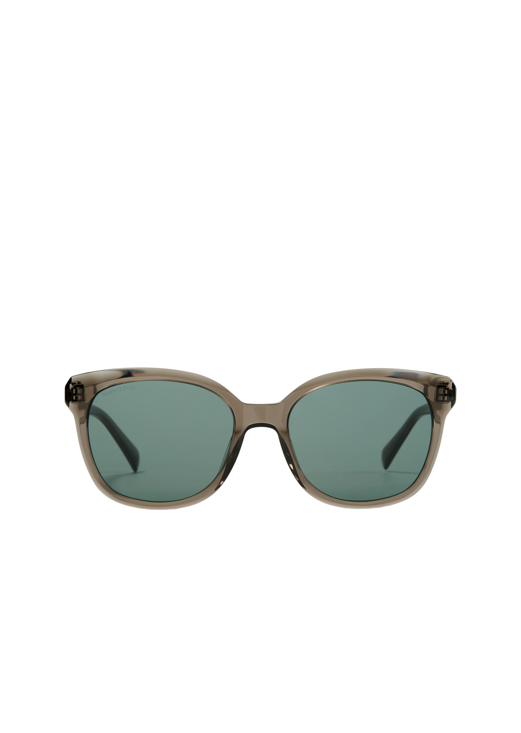 Unisex-Sonnenbrille mit breitem Bio-Acetat-Rahmen