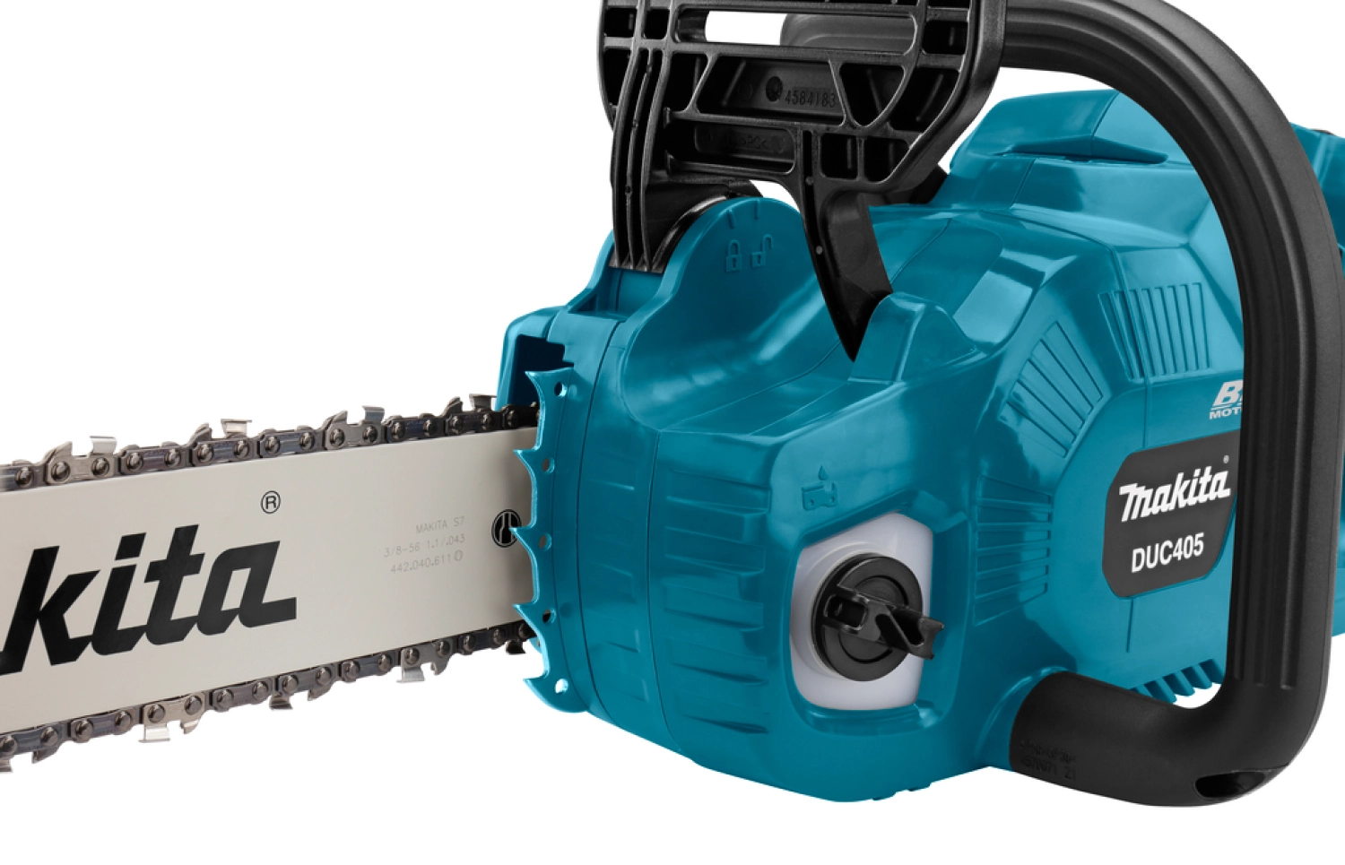 Makita DUC405PT4J 2x18V Li-Ion accu kettingzaag set (4x 5,0Ah) in Mbox - 400mm