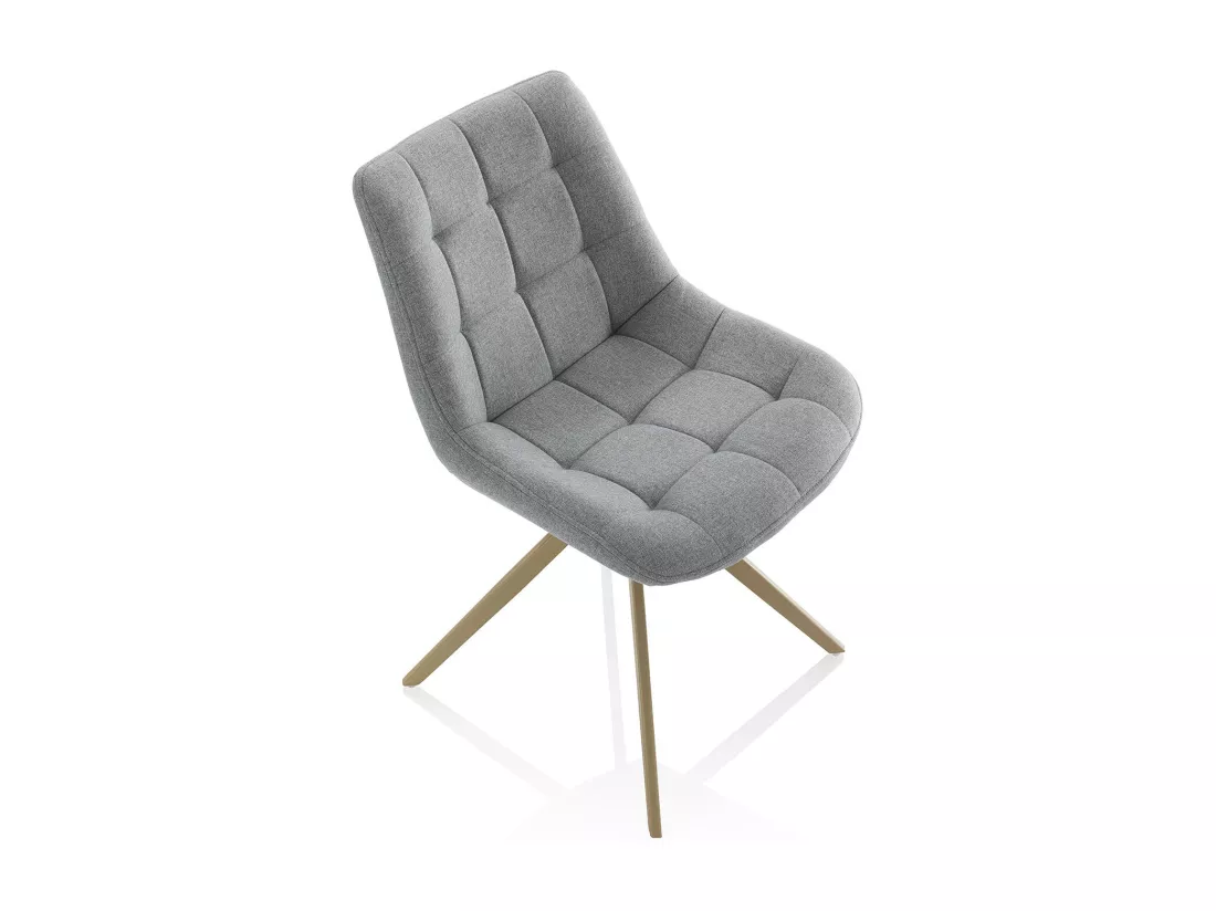 Set de 2 Chaises SOFIA gris