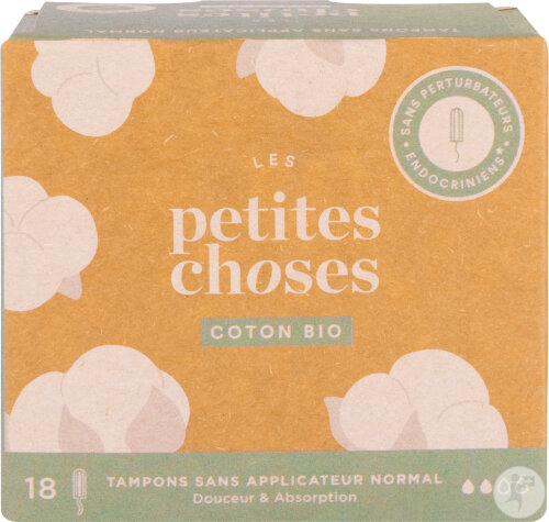 Les Petites Choses Tampon Bio Flux Normal 18 Pièces