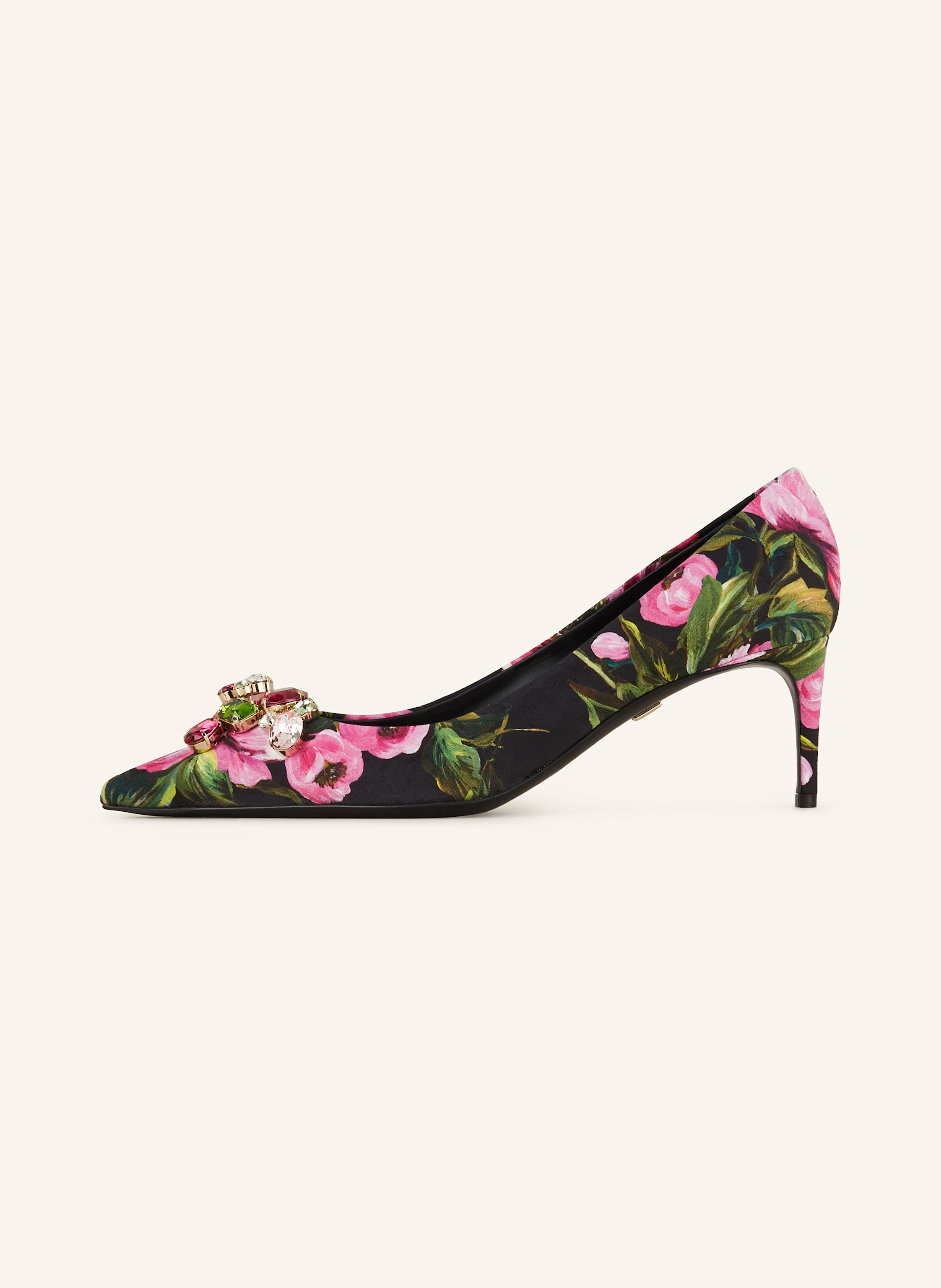 DOLCE & GABBANA Pumps mit Schmucksteinen