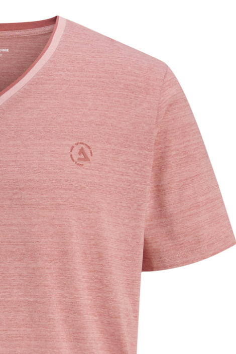 Jack & Jones roze heren t-shirt