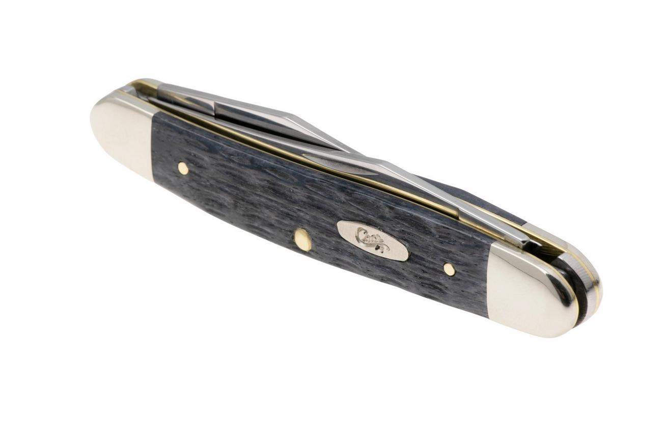 Case Muskrat Pocket Worn Gray Bone, Crandall Jig 58418, MUSKRAT CS zakmes