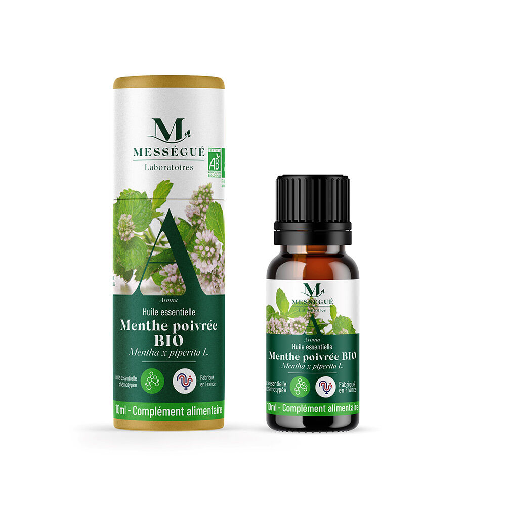 Huile essentielle menthe poivrée bio