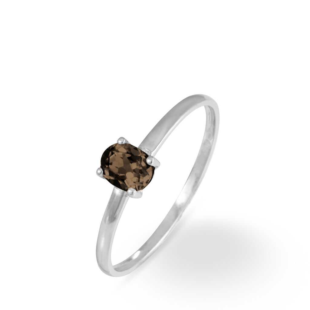Bague Lily Or Blanc Quartz