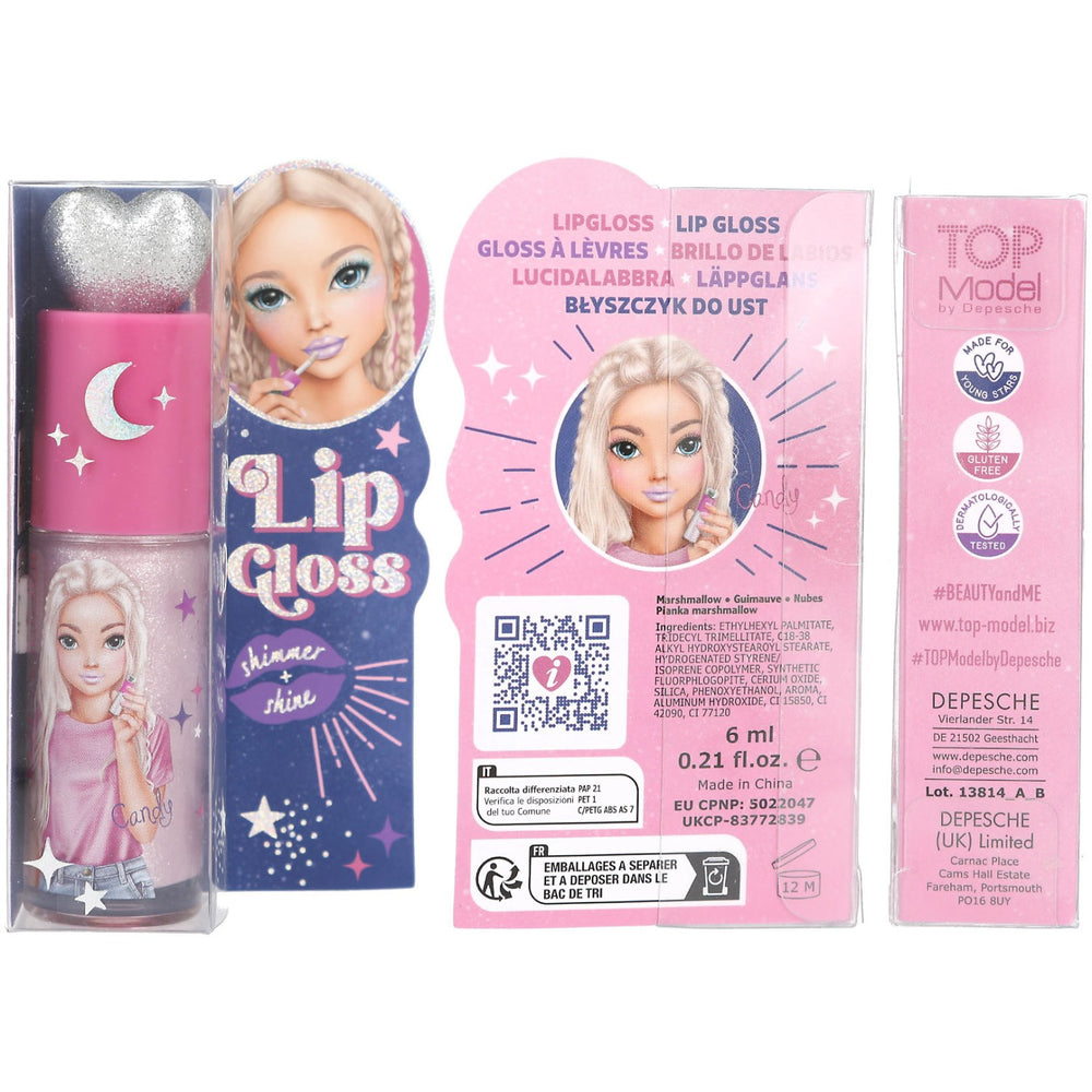 Køb TOPModel Beauty And Me Pink Marshmallows Lip Gloss Shimmer