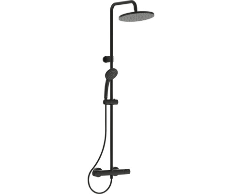 Douchekolom inclusief thermostaat Ideal Standard Ceratherm T25 zwart A7546XG