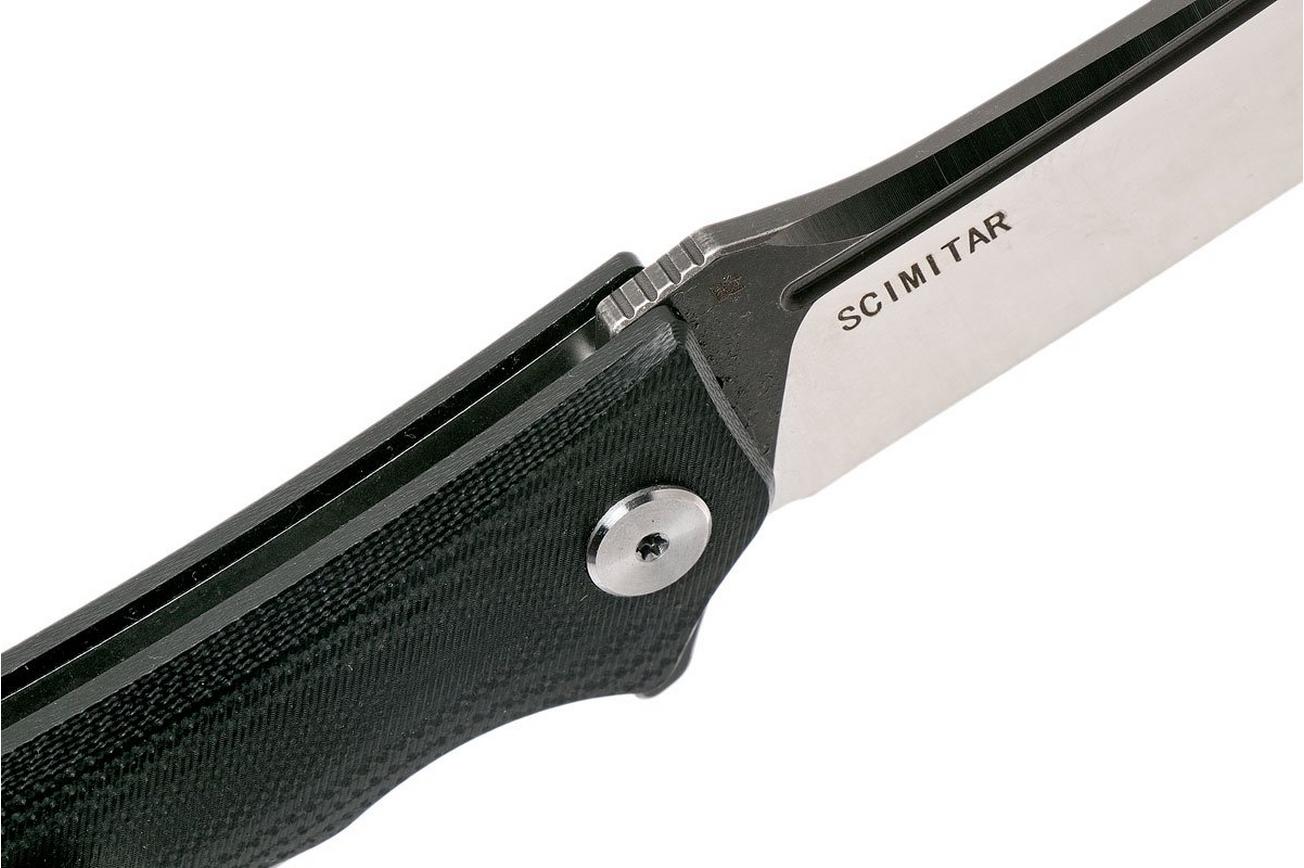 Bestech Scimitar Black G10 BG05A-2 zakmes