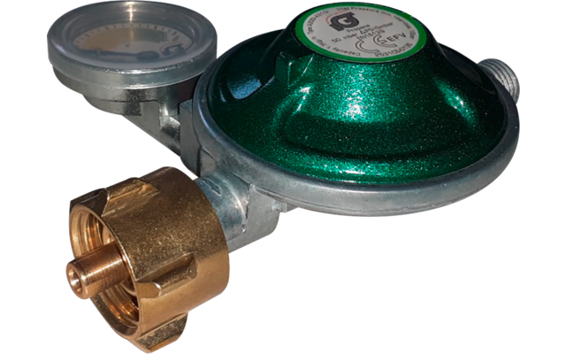 Enders Gasdruckregler mit Manometer und SBS 1,5 kg/h, 50 mbar