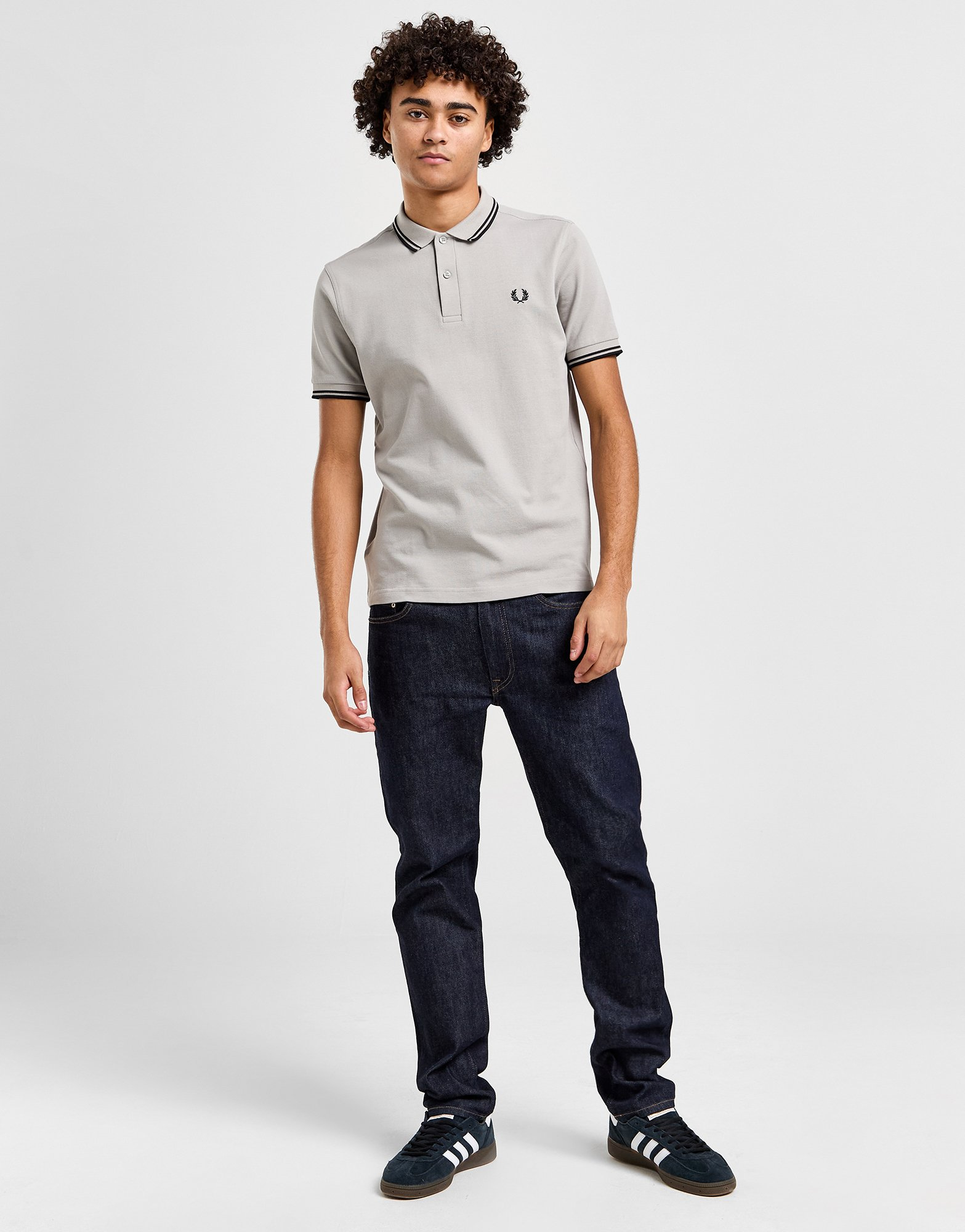 Fred Perry Polo Double Liseré Homme
