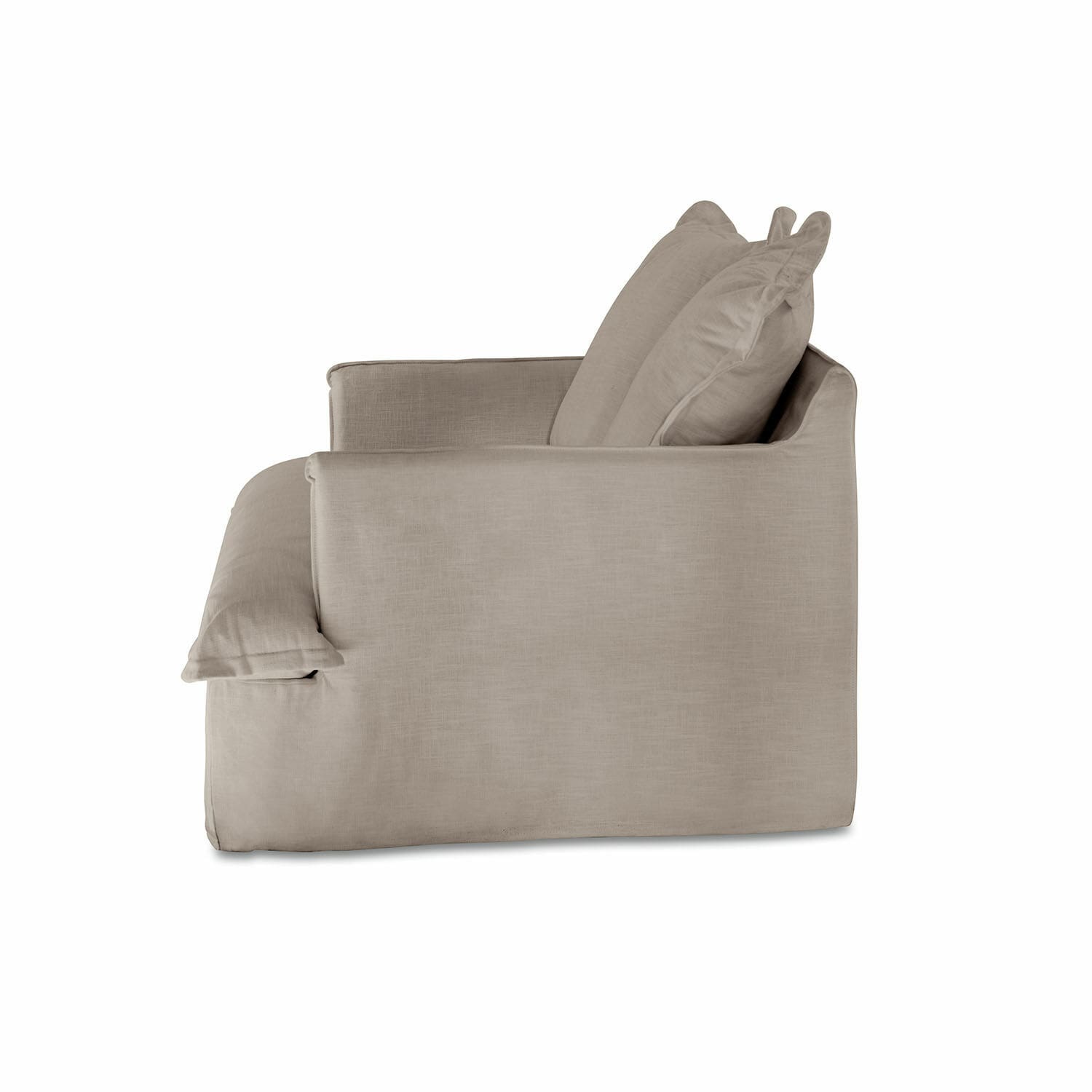 Sessel mit Hocker Avignon grau