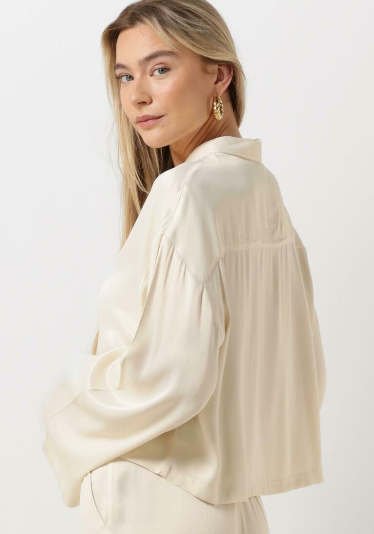 ALIX THE LABEL ecru alix the label blouse ladies woven kimono sleeve blouse