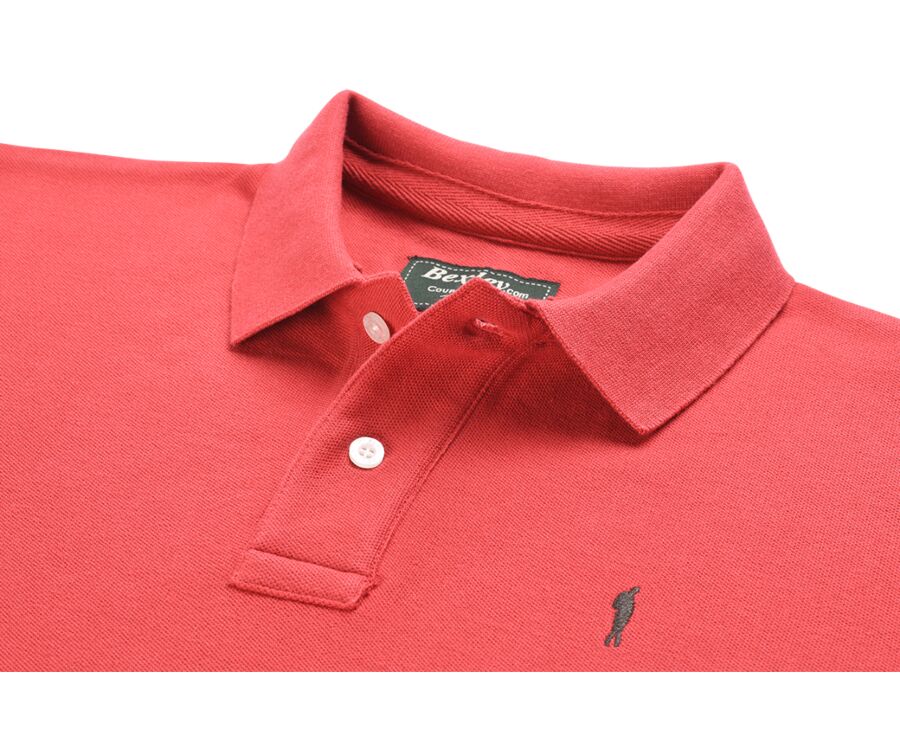 Polo Rouge Basque homme - GARETH