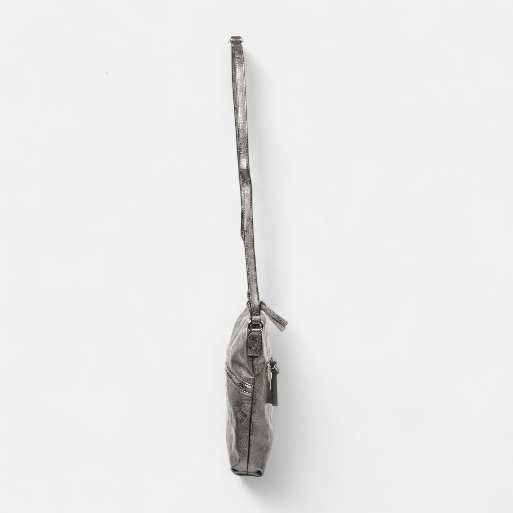 Sac bandoulière argent