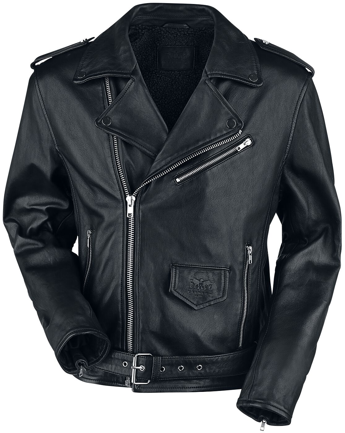 The Road Crew | Black Premium by EMP Veste en cuir