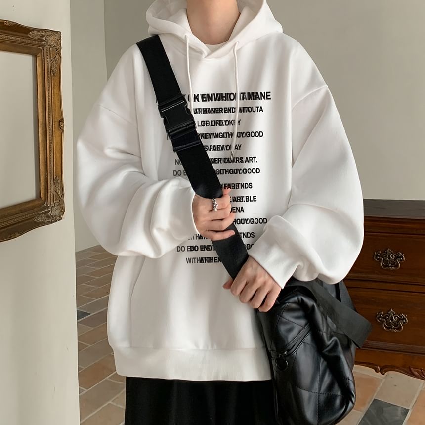 Kimeya - Oversized hoodie met letters