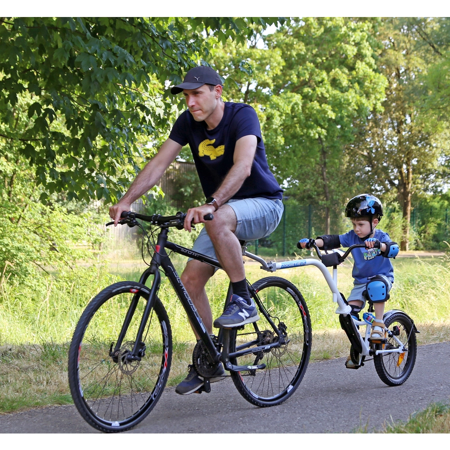 PROMETHEUS BICYCLES® Tandem Fahrradanhänger 18 Zoll