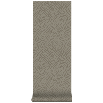 Vliesbehang Zaya warm taupe 120987