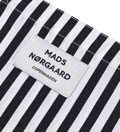 Mads N?rgaard Shopper - Atoma - Blåck Beauty/White Alyssum