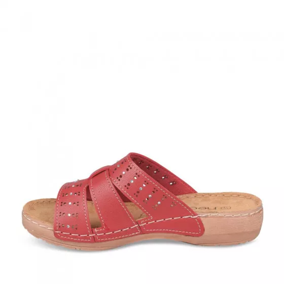 Mules ROUGE NEOSOFT RELAX