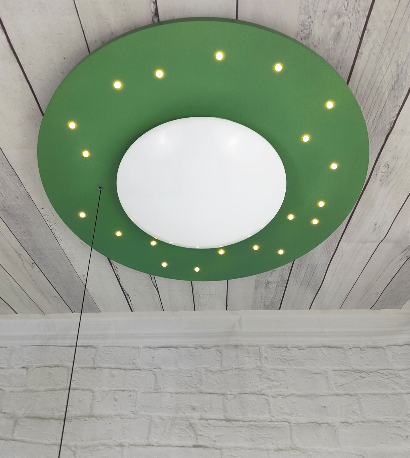 niermann Retrofit Kinderlampe Decke STARLIGHT salbei