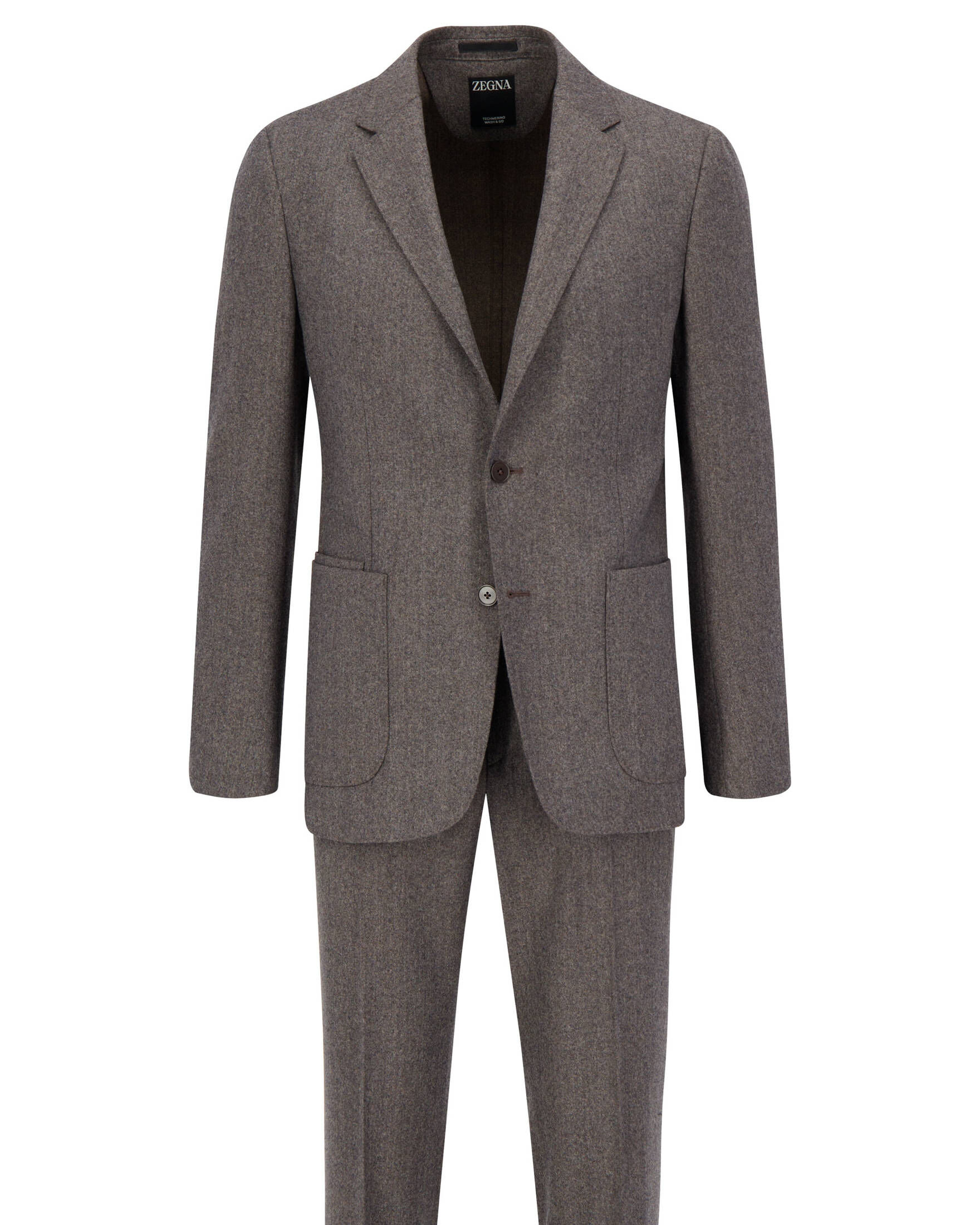 Zegna| Herren Anzug aus Wolle WASH & GO SUIT DROP 8 TECHMERINO
